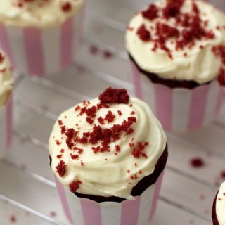 Red velvet cupcakes om verliefd op te worden!