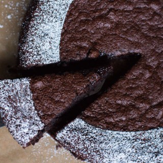 Glutenvrije chocoladecake van Nigella Lawson